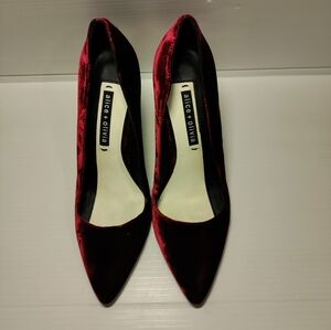 Gorgeous and sexy Alice + Olivia Cherry suede classic pumps🔥👠 Size 39,5